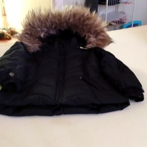 DKNY Black Zip-Up Kid’s Puffer Jacket | No Tags